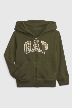 Gap logo zip hoodie on sale