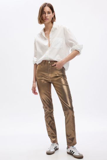 Gold jeans deals womens
