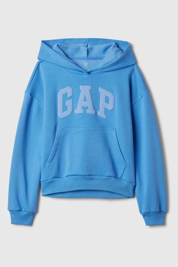 Arch logo sale hoodie gap