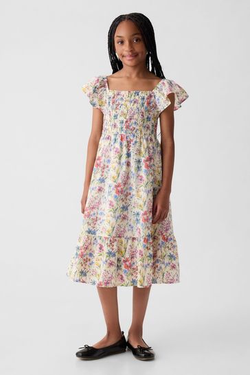 Gap flutter sleeve dress shop