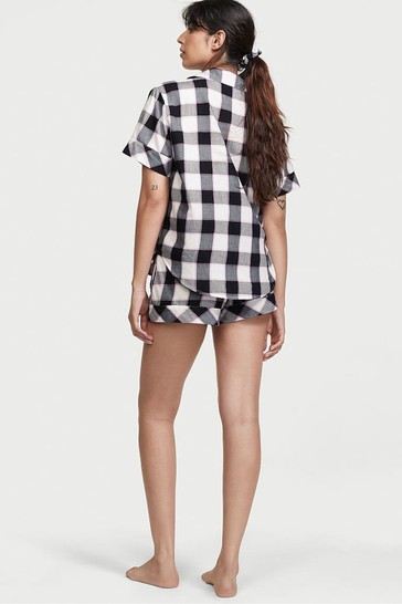 Checked best sale short pyjamas