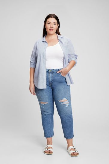 Gap pegged clearance boyfriend jeans