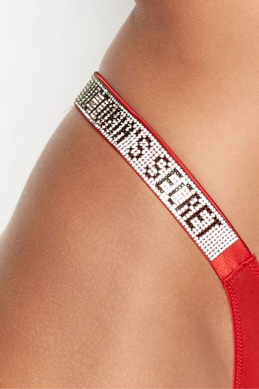 Victoria's Secret - Gift of the Day: The Shine Strap Set in Bright Violet.  Channel royalty and luxury in this vibrant shade that's finished with  sparkling shine straps to add the perfect