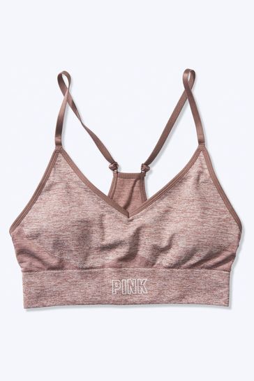 Pink victoria secret ultimate sports bra top