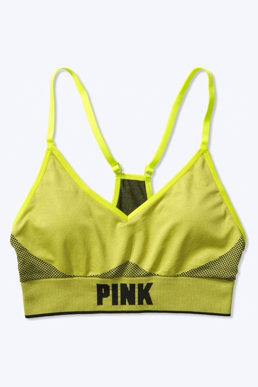 Buy Victoria's Secret PINK Seamless Lightly Lined Sports Bra from