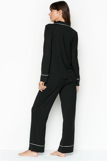 Victoria s Secret Black Modal Long Pyjamas