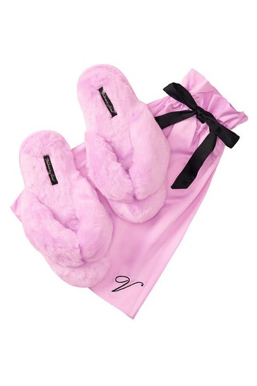 Pink victoria hot sale secret slippers