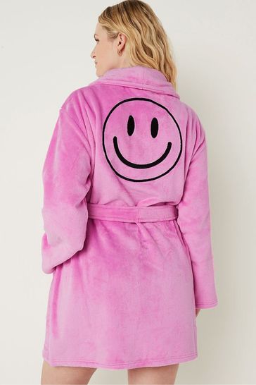 Pink dressing gown victoria's secret online