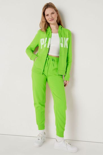 Victoria secret discount pink green hoodie