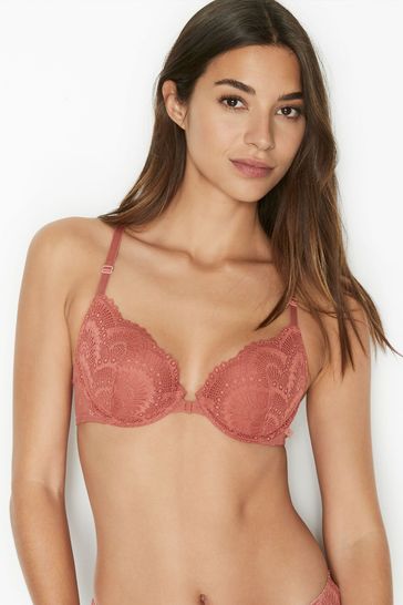 Victoria's Secret Withered Rose Pink Smooth Lightly Lined T-Shirt Bra