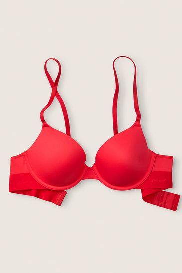Victoria's Secret PINK Red Pepper Smooth Lightly Lined T-Shirt Bra