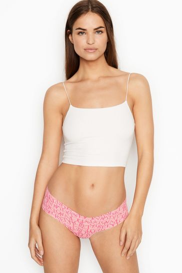 Victoria's Secret Dust Pink No Show Cheeky Knickers
