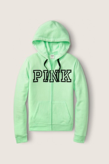 Victoria's Secret Pink Everyday Lounge Perfect Full Zip Hoodie