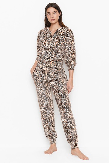 Victoria secret sales leopard hoodie