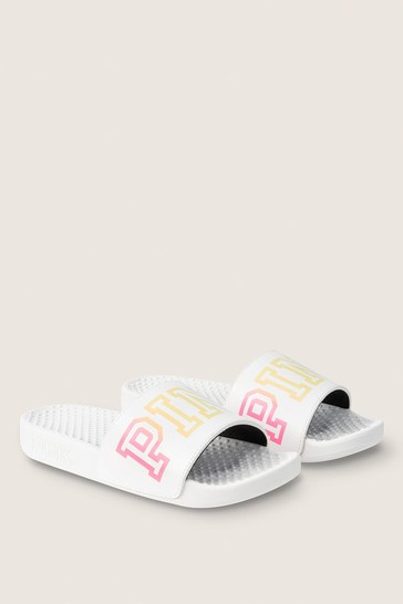 Buy Victoria s Secret PINK Slides from the Victoria s Secret UK