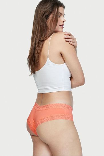 Buy Victoria's Secret Lace Waist Cotton Cheeky Panty from Next Ireland