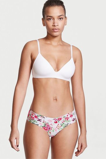 Victoria's Secret White Smooth No Show Cheeky Knickers