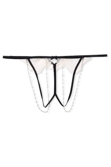 Victoria's Secret Pearl Lace G String Panty