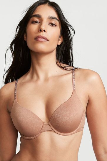 Victoria's Secret Smooth Logo Strap Lightly Lined Full Cup T-Shirt Bra