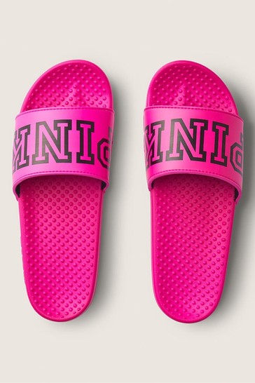 Victoria's Secret Pink Women's Slides - Pink - One Size