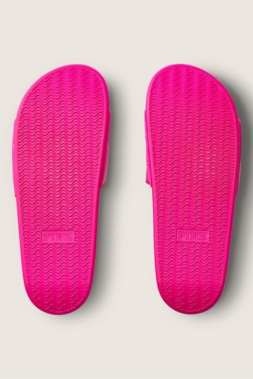 Victoria secret pink clear slides on sale
