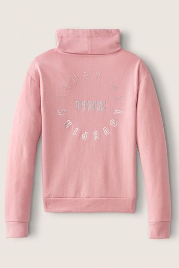 Victoria secret top cowl neck hoodie