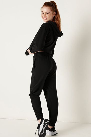 Stretch fleece jogger victoria secret discount
