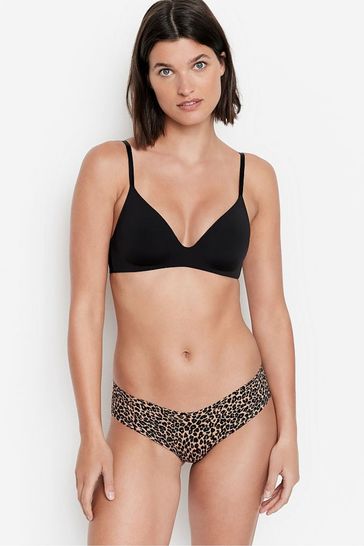 Victoria's Secret Leopard Brown Smooth No Show Hipster Knickers
