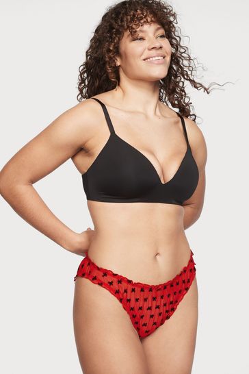 Victoria's Secret Red/Black Cheeky Knickers