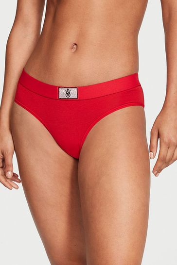 Victoria's Secret Lipstick Red Hipster Knickers