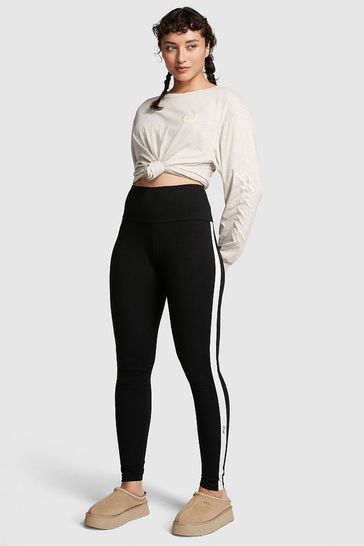Buy Victoria's Secret PINK Cotton Side Stripe Legging from the