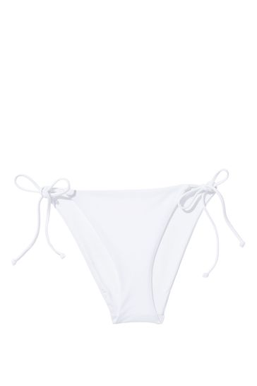 Victoria's Secret White Tie Side Bikini Bottom