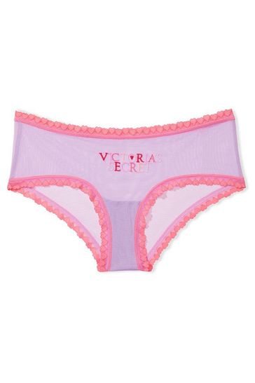 Victoria's Secret Unicorn Purple Lace No Show Brief Panty