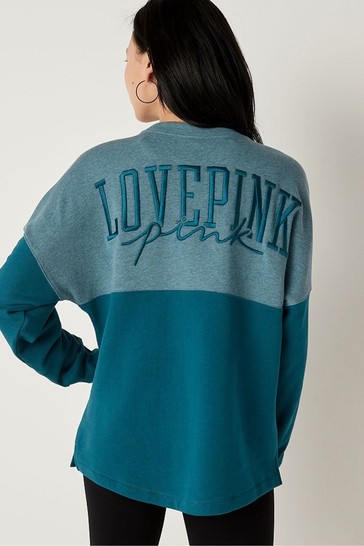 Victoria's secret pink varsity crew sweatshirt clearance