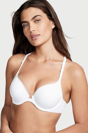Victoria's Secret White Smooth Front Fastening Full Cup Push Up Bra