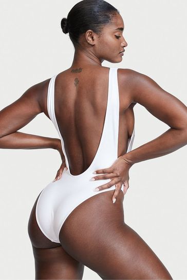 Low back swimsuit discount