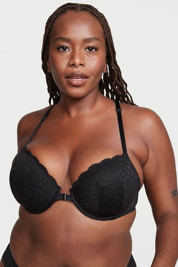 Women's Underwire Unlined Bra Minimizers Non-Padded Full Coverage Lace Plus Size  34H 