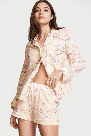 Victoria's Secret Butterfly Wing Print Modal Short Sleeve Short Pyjamas