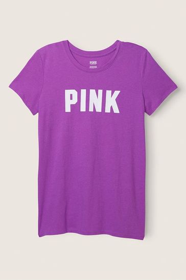 Victoria secret top pink t shirt