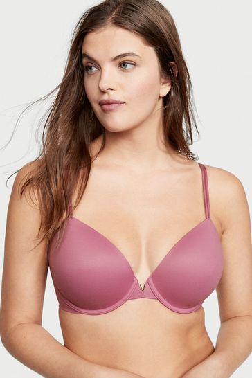 Victoria's Secret Bordeaux Red Smooth Lightly Lined Demi Bra