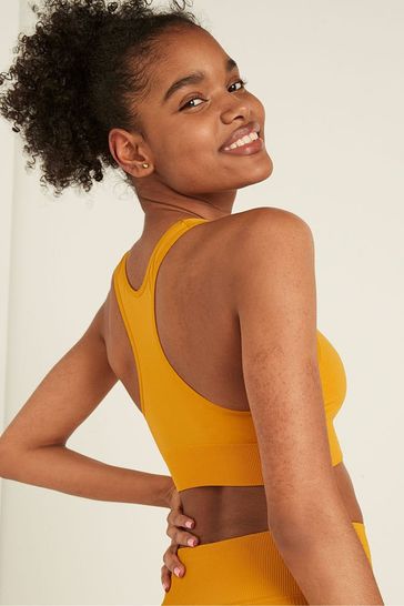 Mustard yellow sale sports bra