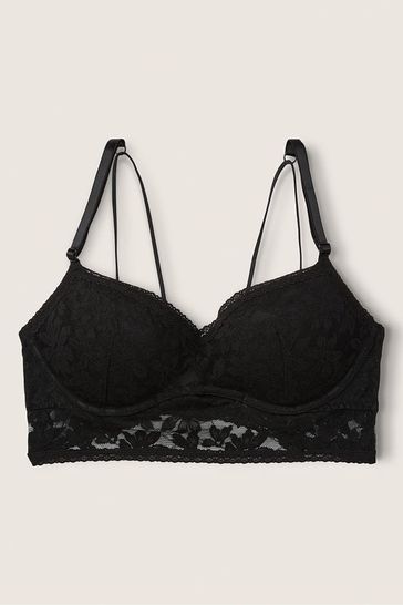 Black bralette top victoria's secret