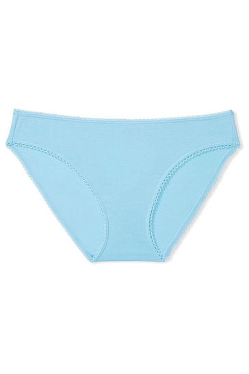 Victoria's Secret Breaker Blue Cotton Bikini Knickers