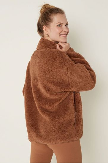 Victoria secret teddy bear jacket sale