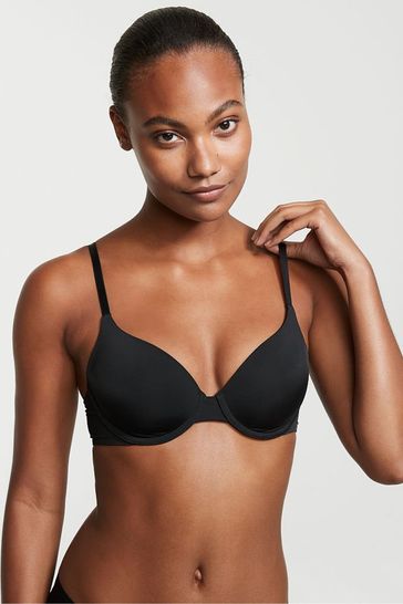 Victoria's Secret Black Smooth Lightly Lined Full Cup T-Shirt Bra