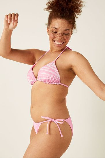 Victoria s Secret PINK Ruched String Bikini Swim Bottom
