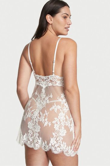 Sheer shop lace slip