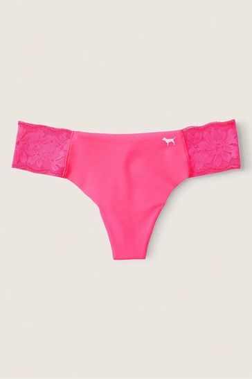 Victoria's Secret PINK Capri Pink No Show Thong Knickers