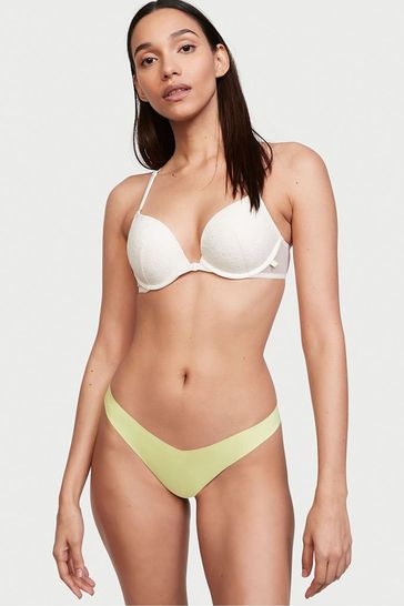 Victoria's Secret Yellow No Show V Front Mini Thong Knickers