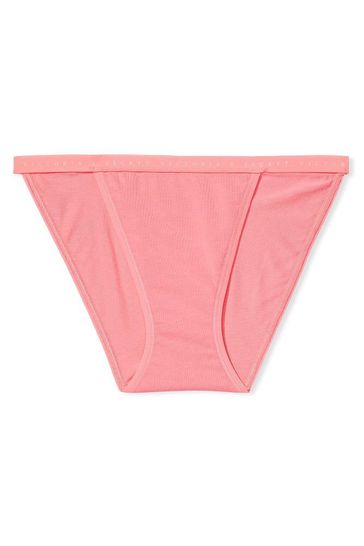 Buy Victoria's Secret Capri Sea Stretch Cotton String Bikini Knickers from  Next Norway